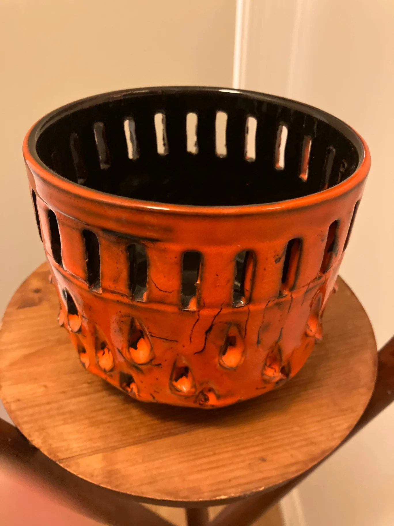 Ytterfoder Gallerkruka liten orange